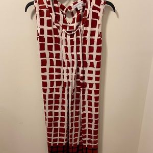 Red checkered dress NWT